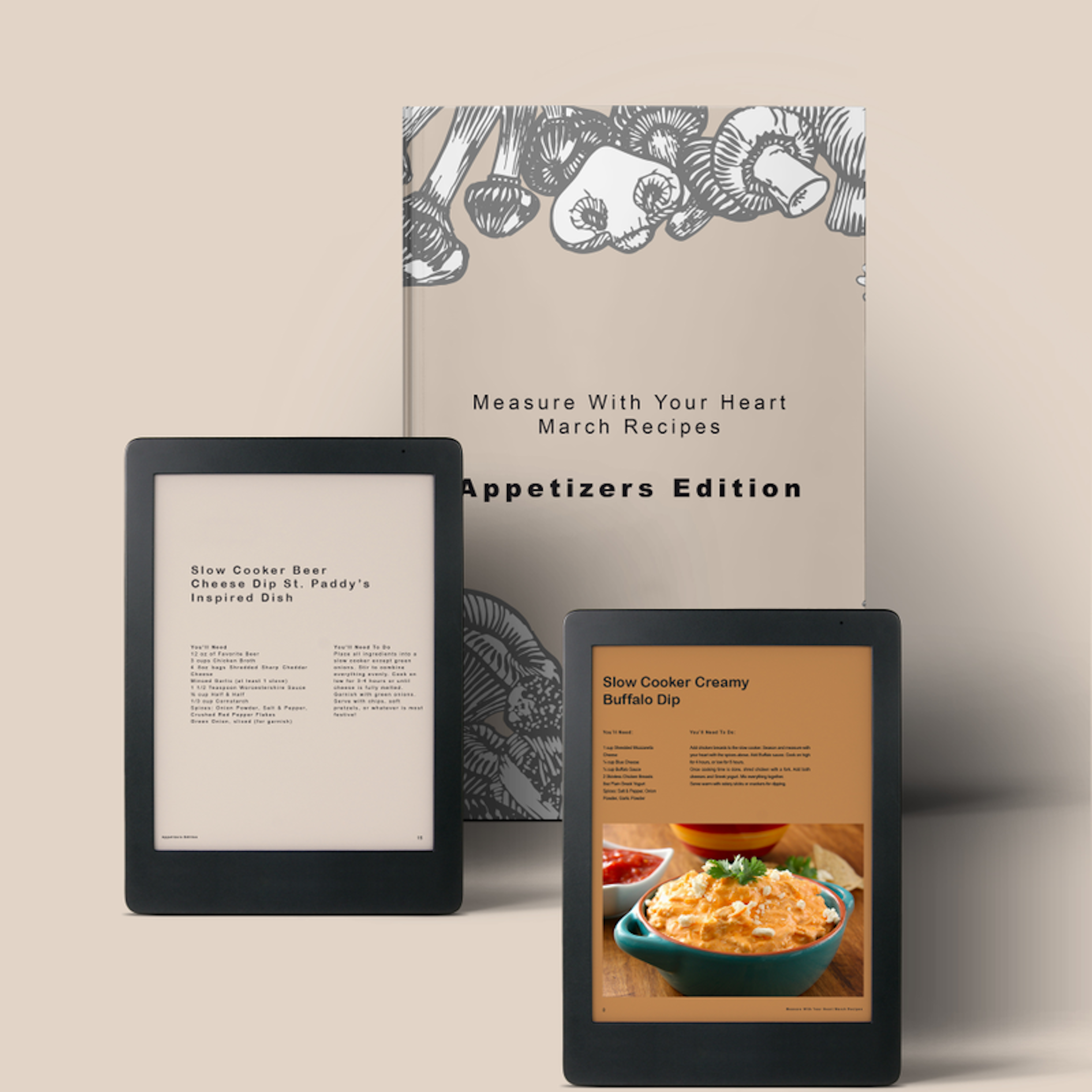 March Appetizers E-Recipe Book